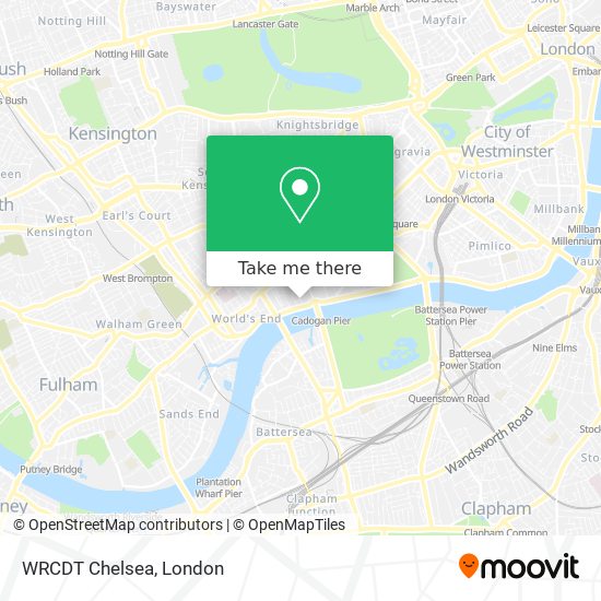 WRCDT Chelsea map