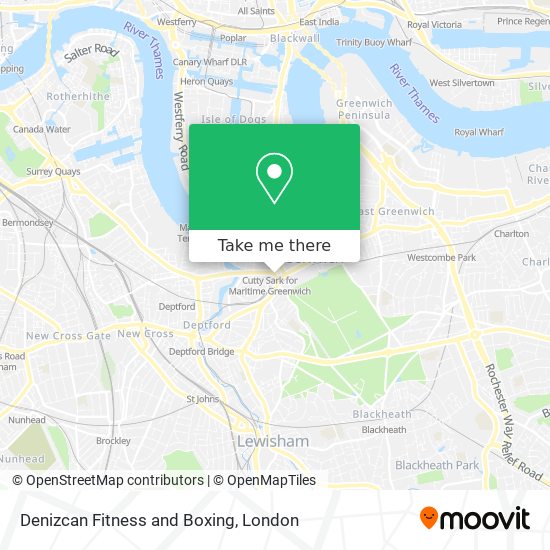 Denizcan Fitness and Boxing map