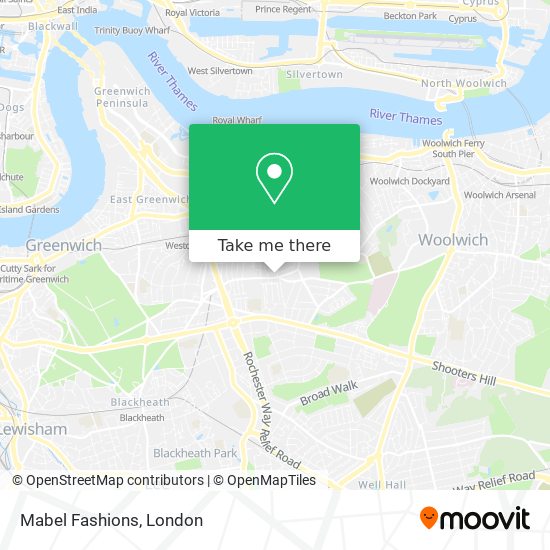 Mabel Fashions map