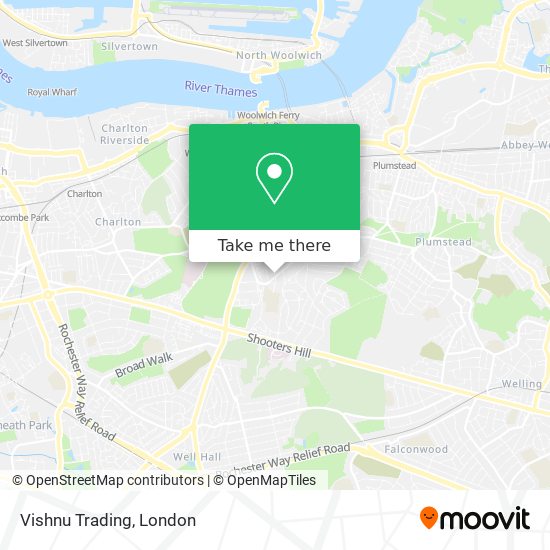 Vishnu Trading map