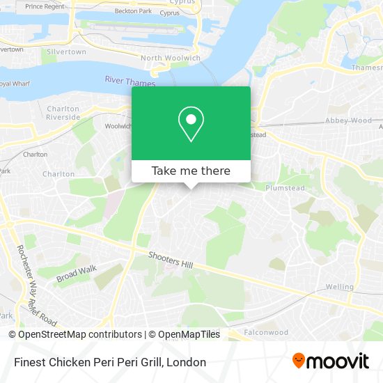 Finest Chicken Peri Peri Grill map