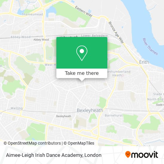 Aimee-Leigh Irish Dance Academy map