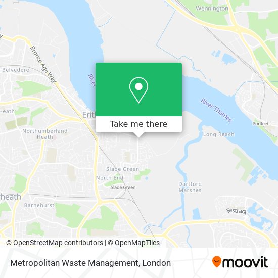 Metropolitan Waste Management map