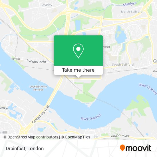 Drainfast map