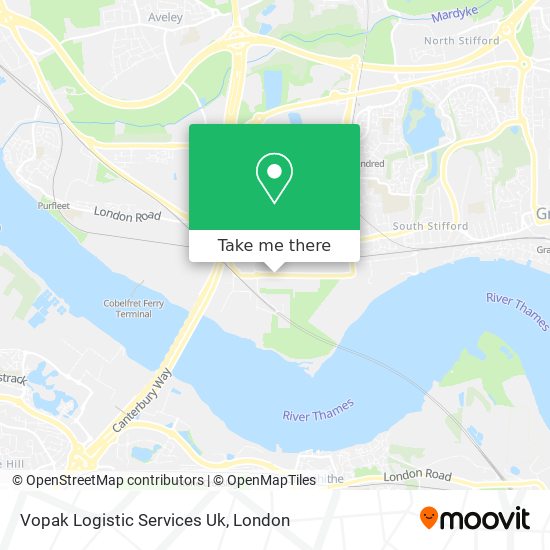 Vopak Logistic Services Uk map