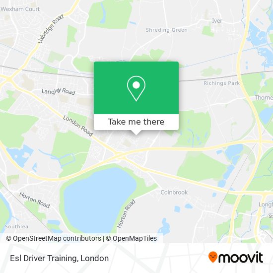Esl Driver Training map