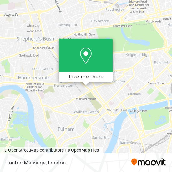 Tantric Massage map