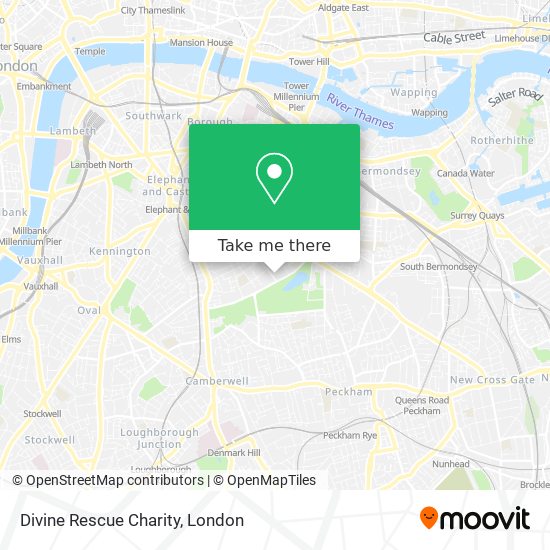 Divine Rescue Charity map