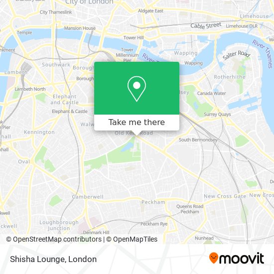 Shisha Lounge map