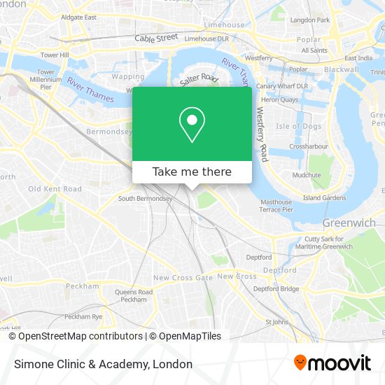 Simone Clinic & Academy map