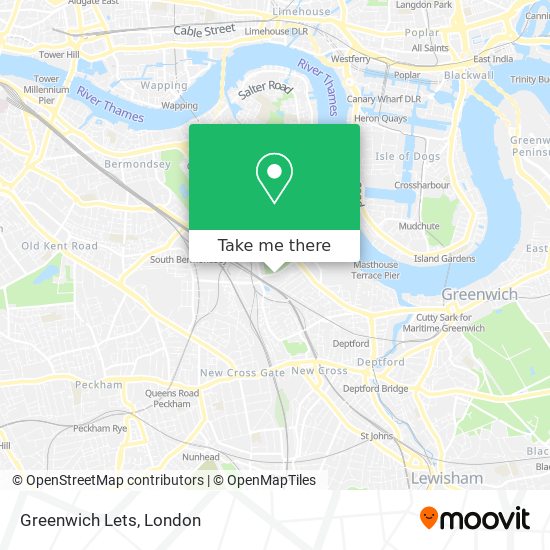 Greenwich Lets map