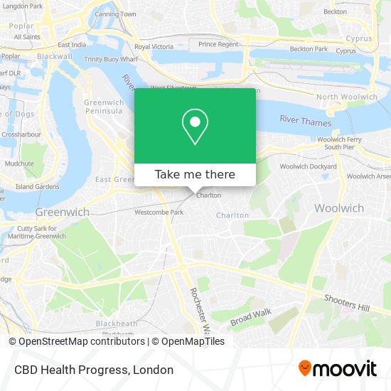 CBD Health Progress map