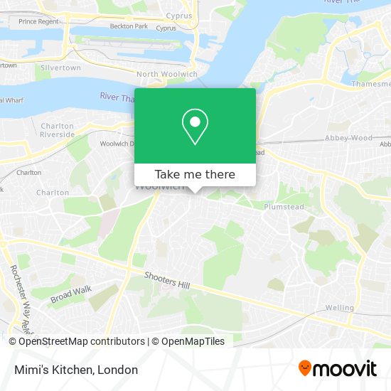 Mimi's Kitchen map