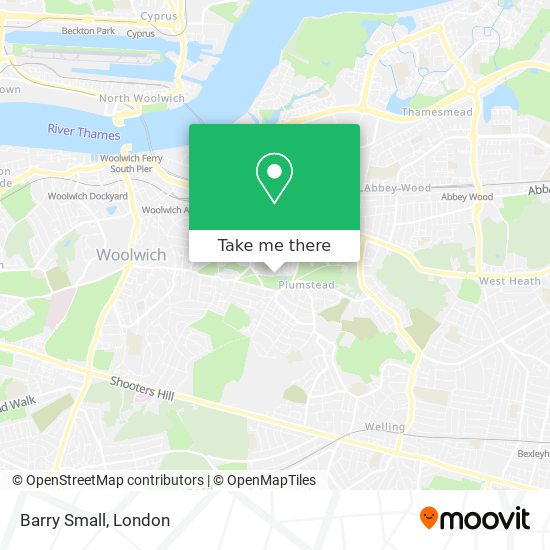 Barry Small map