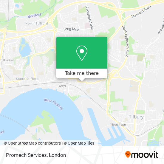Promech Services map