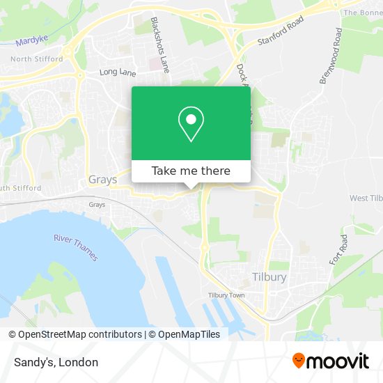 Sandy's map