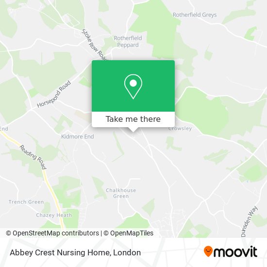 Abbey Crest Nursing Home map