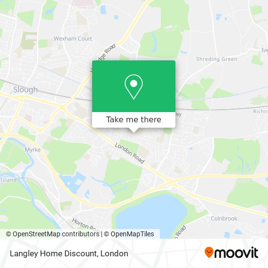 Langley Home Discount map