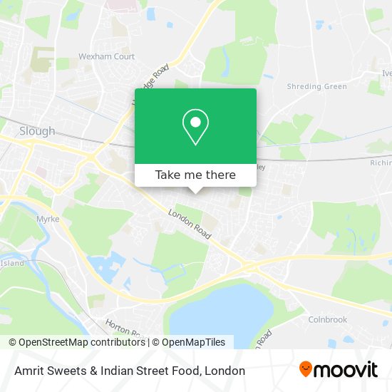 Amrit Sweets & Indian Street Food map