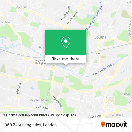 360 Zebra Logistics map