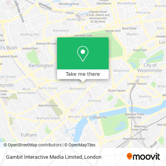 Gambit Interactive Media Limited map