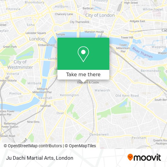Ju Dachi Martial Arts map
