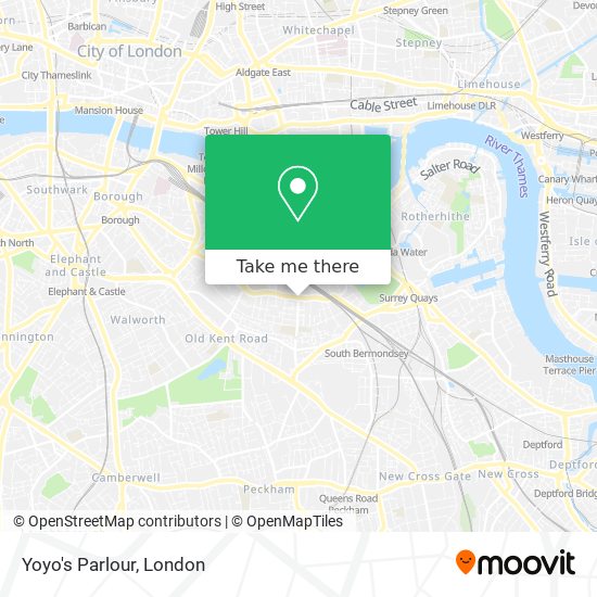 Yoyo's Parlour map