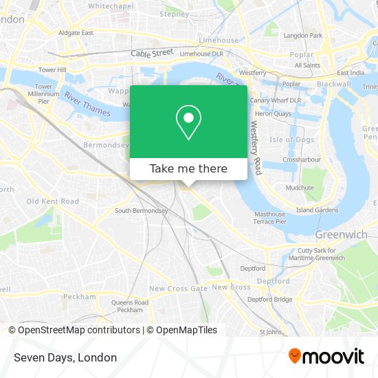 Seven Days map