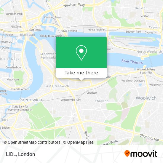 LIDL map