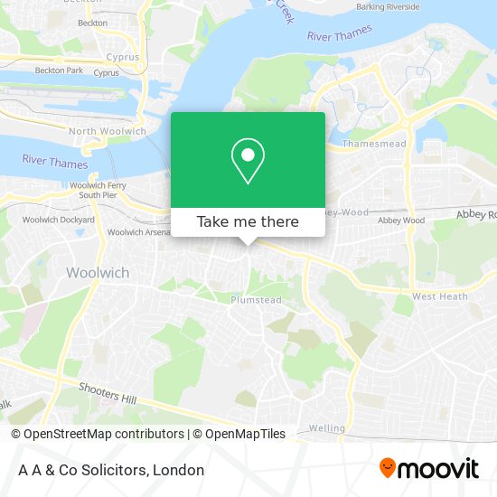 A A & Co Solicitors map