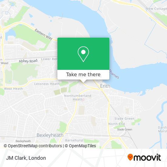 JM Clark map