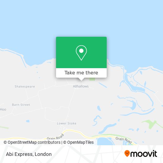 Abi Express map