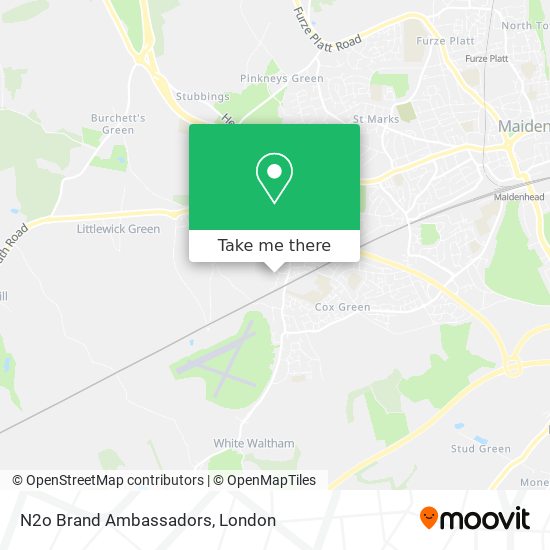 N2o Brand Ambassadors map