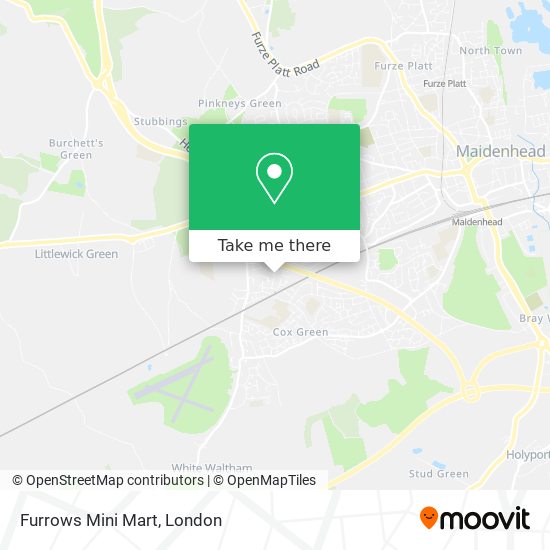 Furrows Mini Mart map
