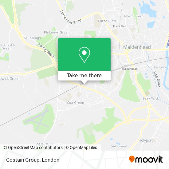 Costain Group map