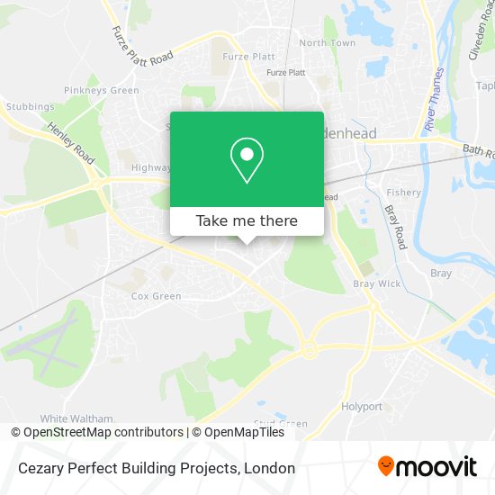 Cezary Perfect Building Projects map