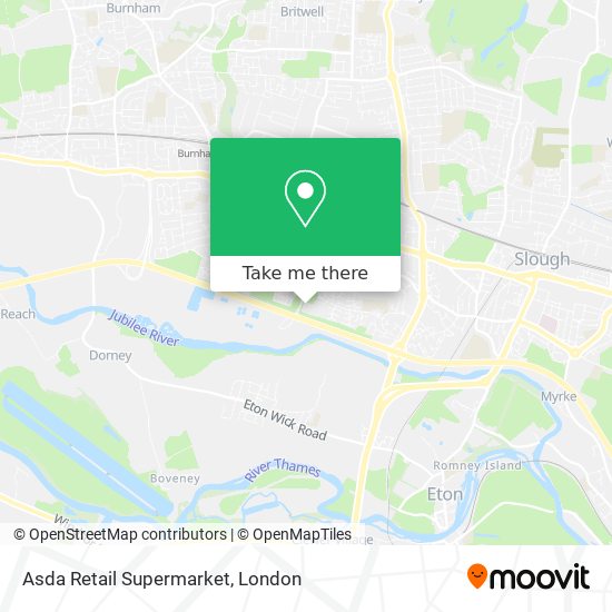 Asda Retail Supermarket map
