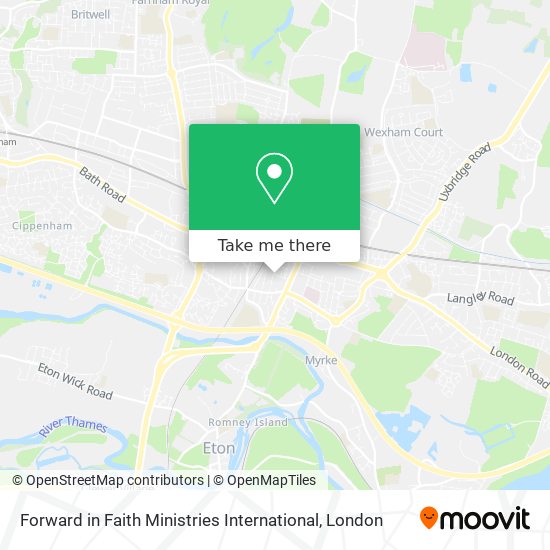 Forward in Faith Ministries International map
