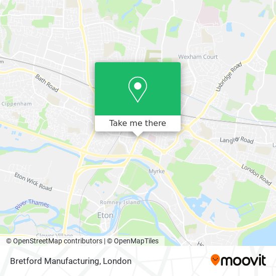 Bretford Manufacturing map