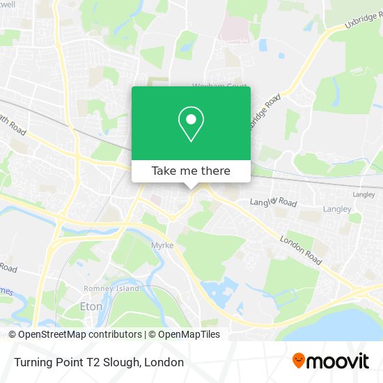 Turning Point T2 Slough map
