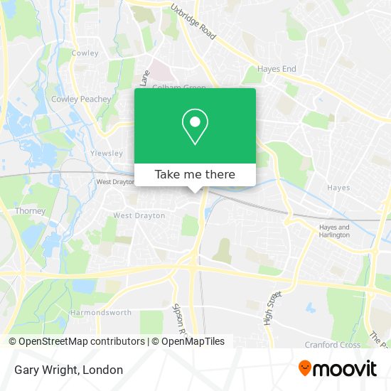Gary Wright map
