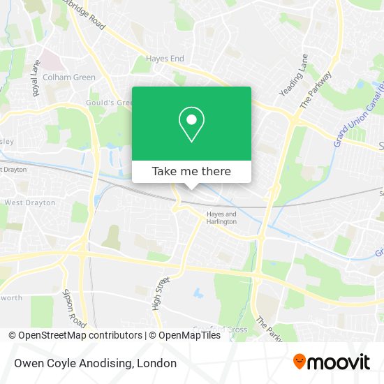 Owen Coyle Anodising map