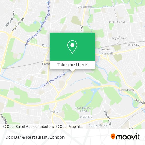 Occ Bar & Restaurant map