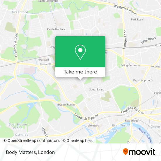 Body Matters map