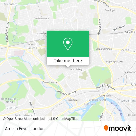 Amelia Fever map