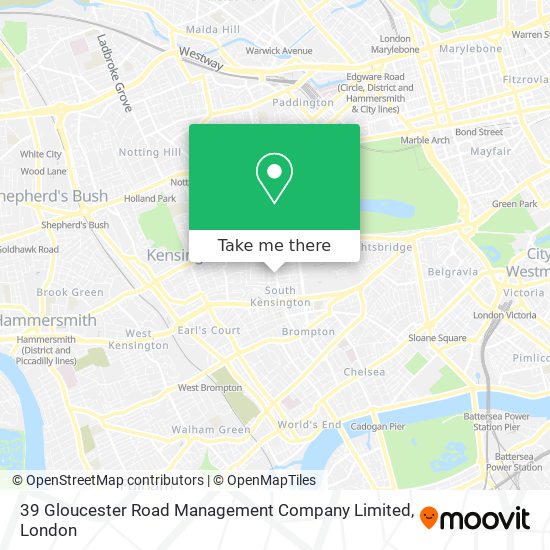 39 Gloucester Road Management Company Limited map
