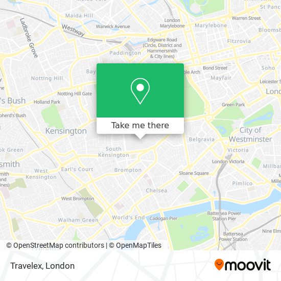 Travelex map