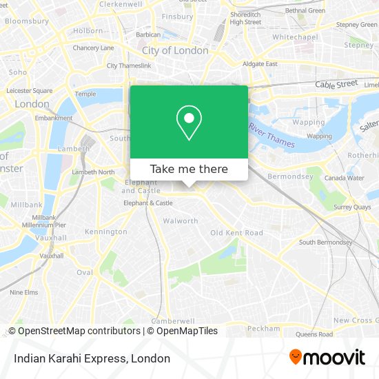 Indian Karahi Express map
