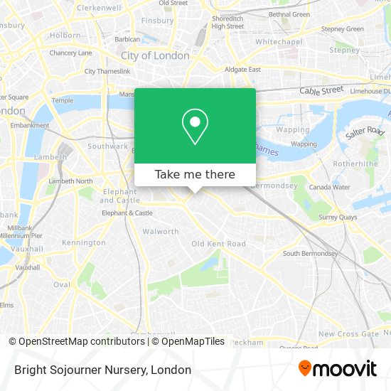 Bright Sojourner Nursery map