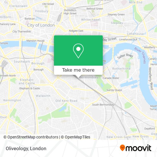 Oliveology map